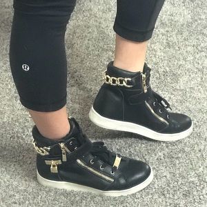 Bebe | Shoes | Bebe Sport High Top Sneakers | Poshmark